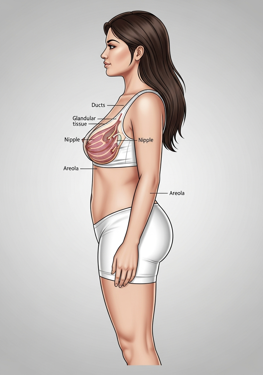 Average/Medium Frame breast