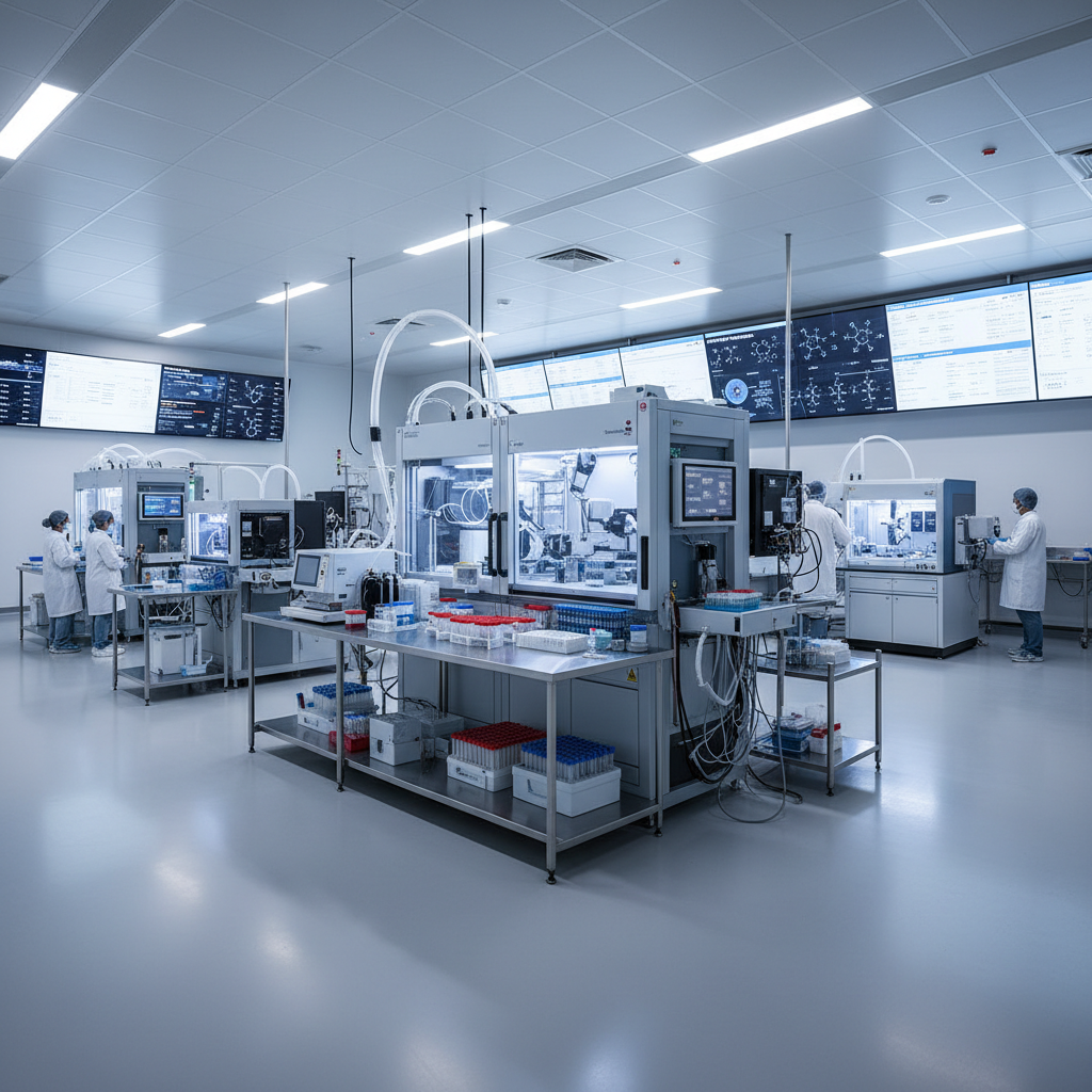 Advanced diagnostic laboratory facility showing medical testing equipment for IBS diagnosis at Delhi NCR clinic