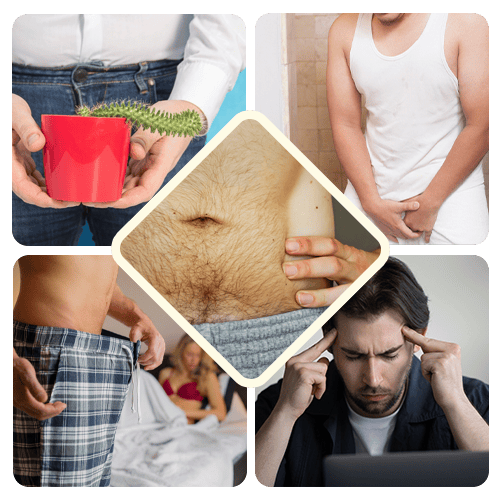 Infertility symptoms in male 