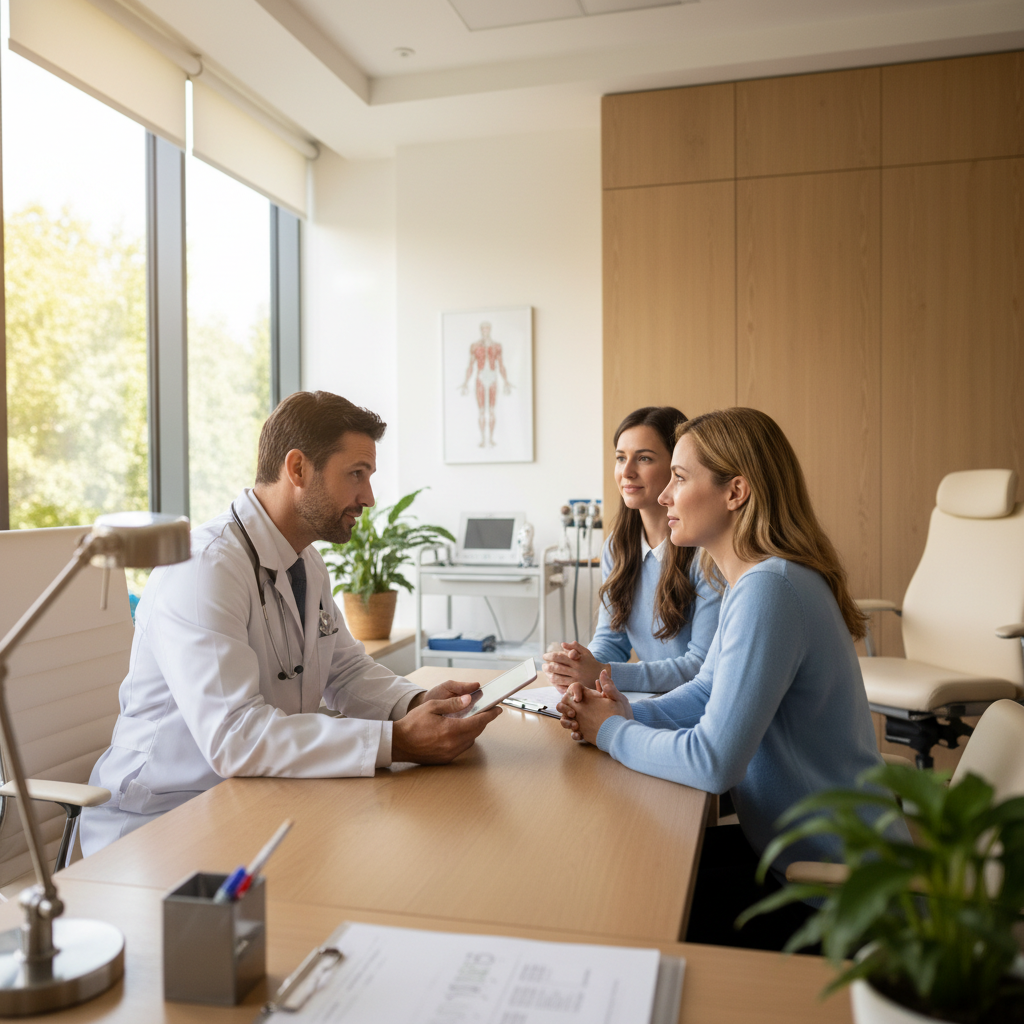 Professional medical consultation at Dr. Monga's Medi Clinic - Best PE treatment center in Delhi