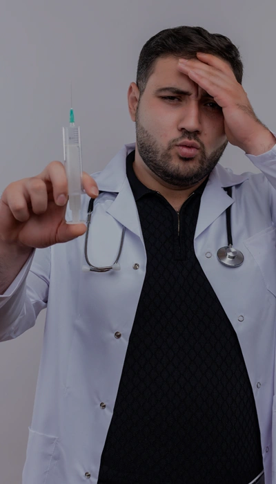 Doctor consulting patient about PEP treatment for HIV at Dr. Monga Clinic